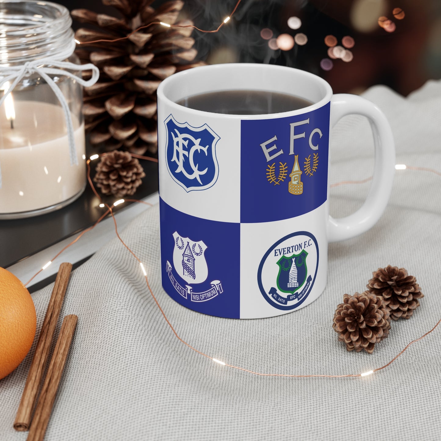 Classic Everton Badges Mug