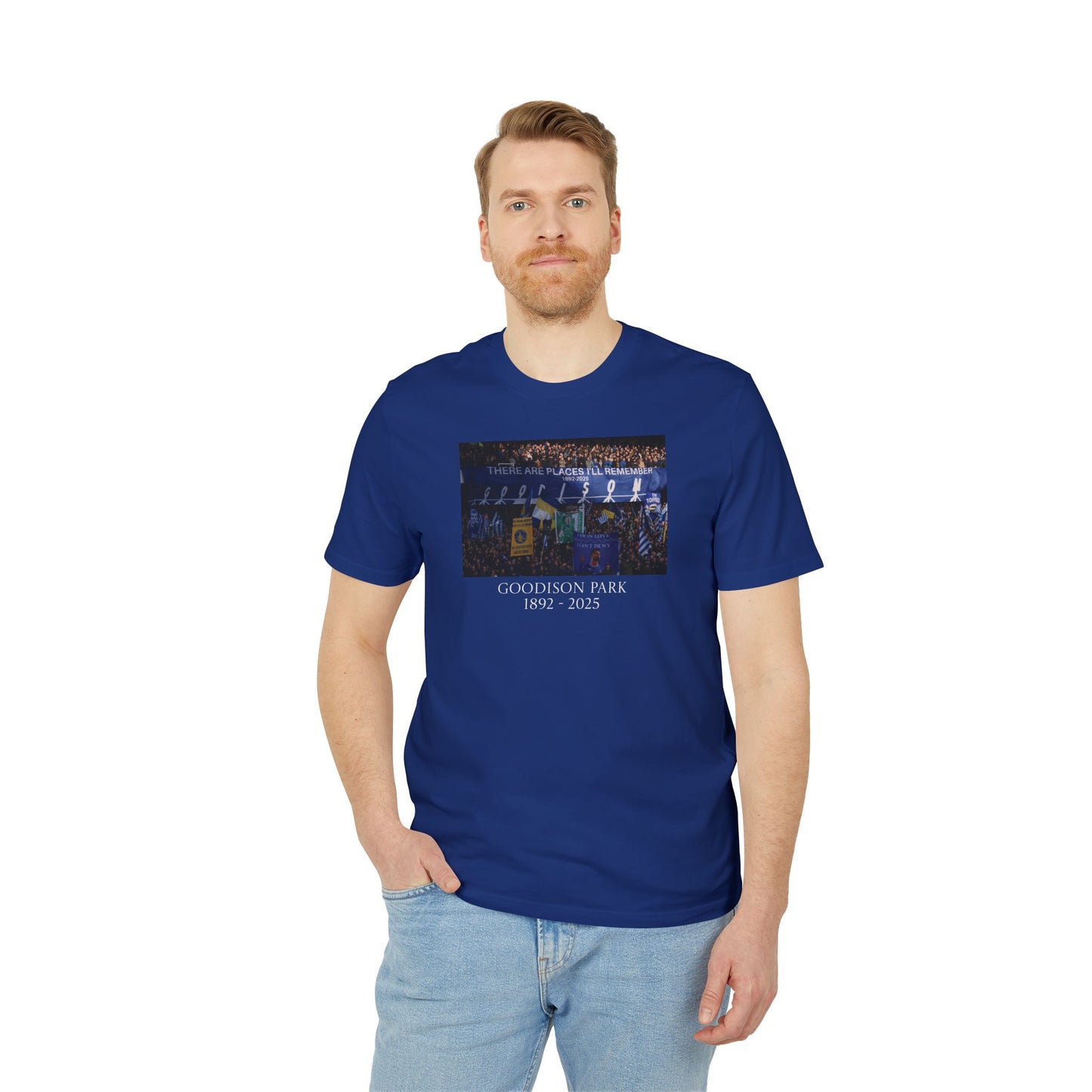 Places I’ll Remember T-Shirt | Unisex Graphic Tee for Everton Fans