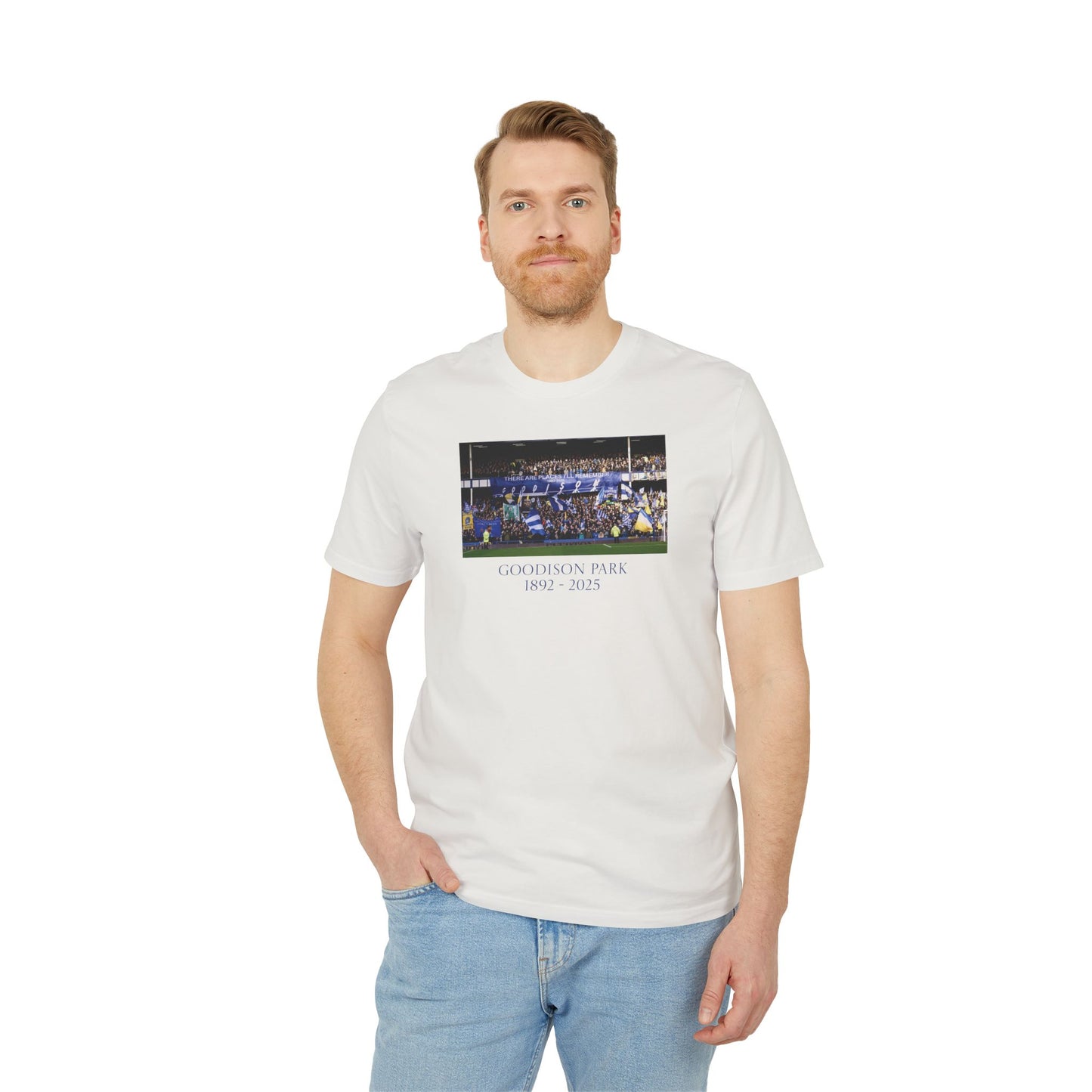 Places I’ll Remember Display T-Shirt | Unisex Graphic Tee for Everton Fans