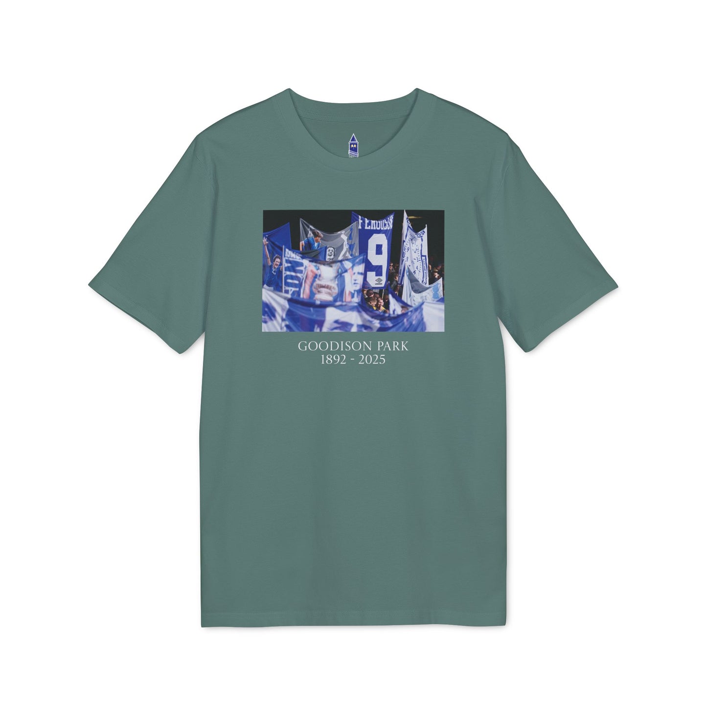 Flag Display T-Shirt | Unisex Graphic Tee for Everton Fans