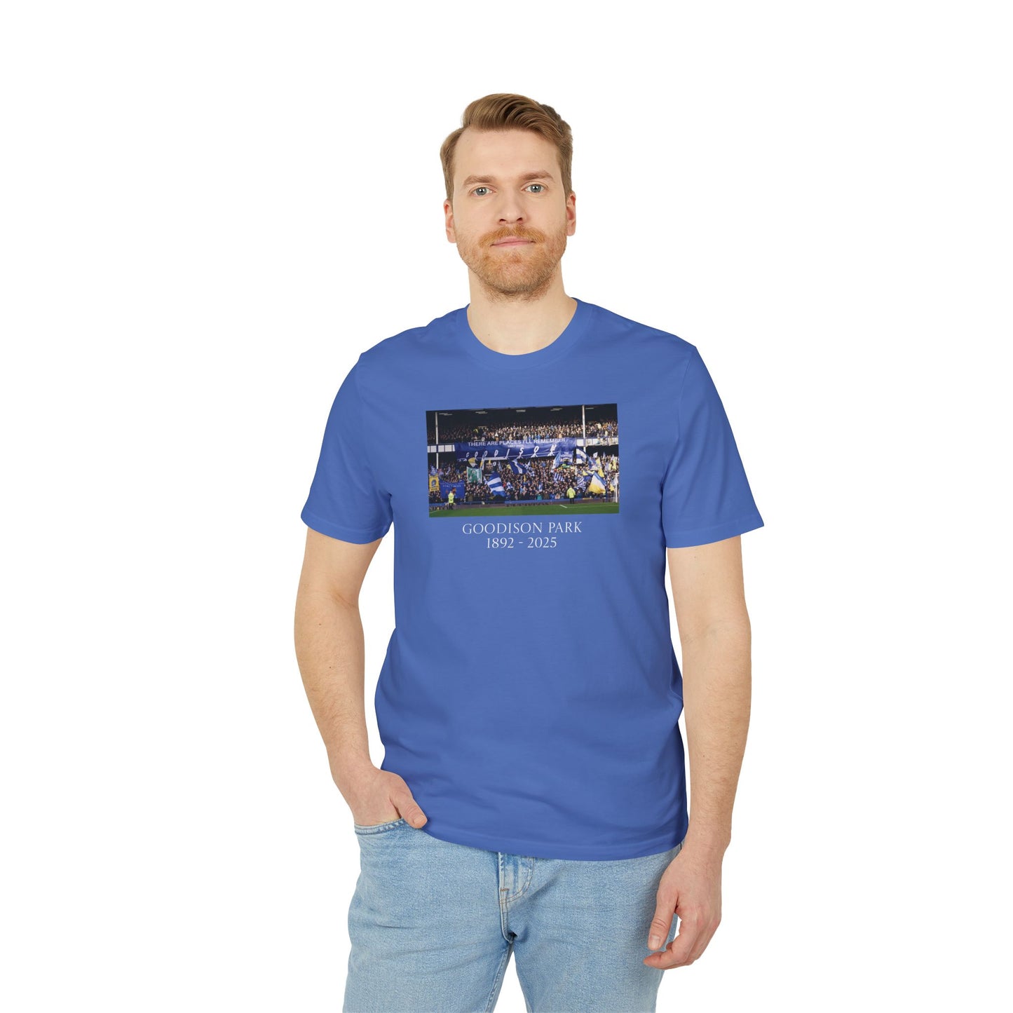 Places I’ll Remember Display T-Shirt | Unisex Graphic Tee for Everton Fans