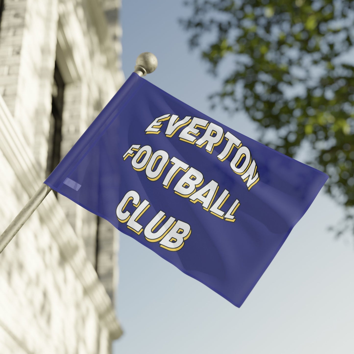 Retro Style Everton Football Club Flag