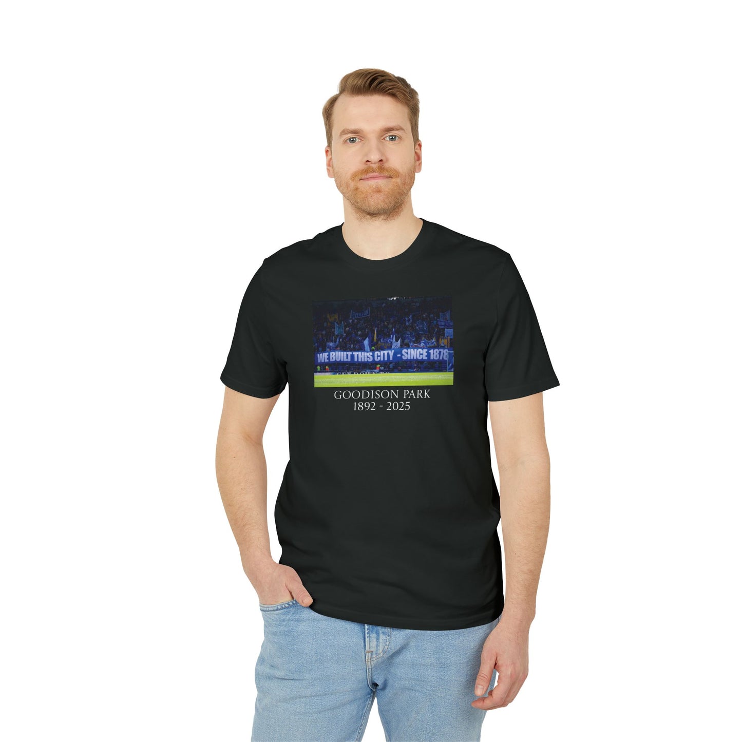 We Built This City T-Shirt | Unisex Graphic Tee for Everton Fans