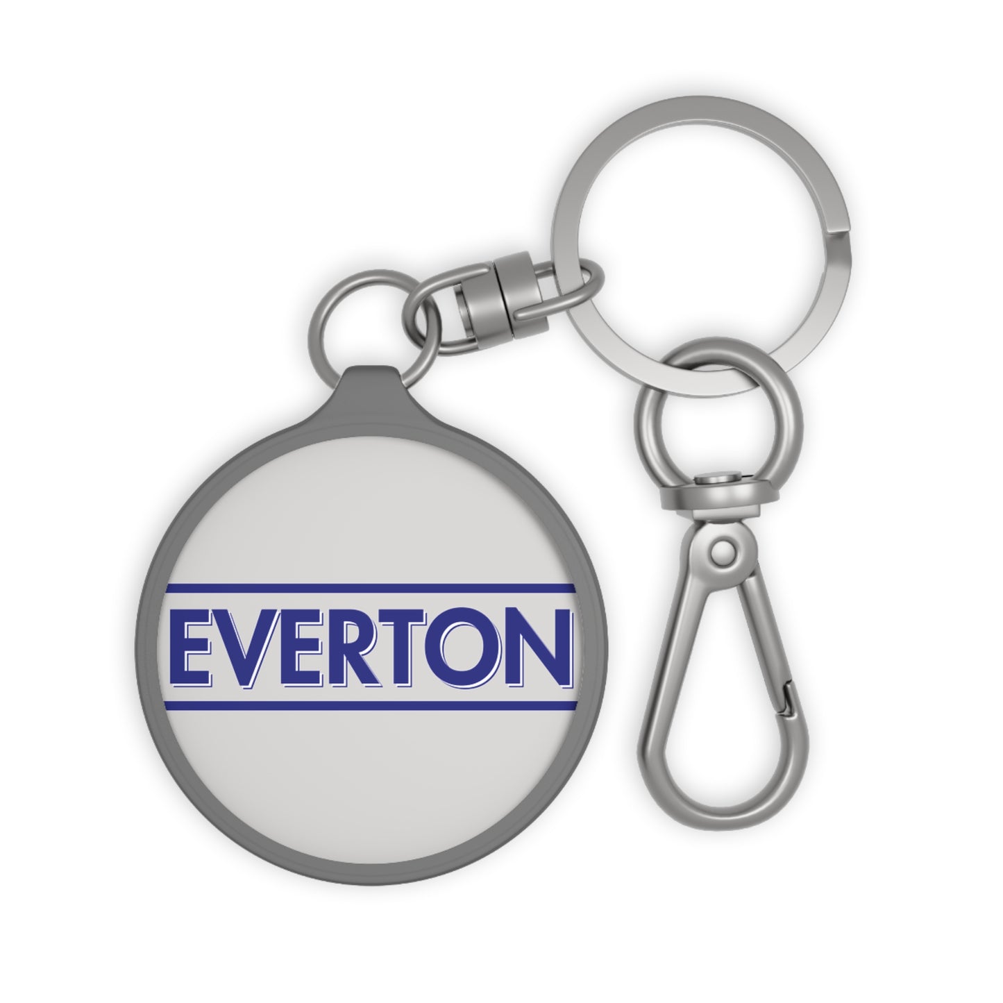 Retro Everton Keyring Tag