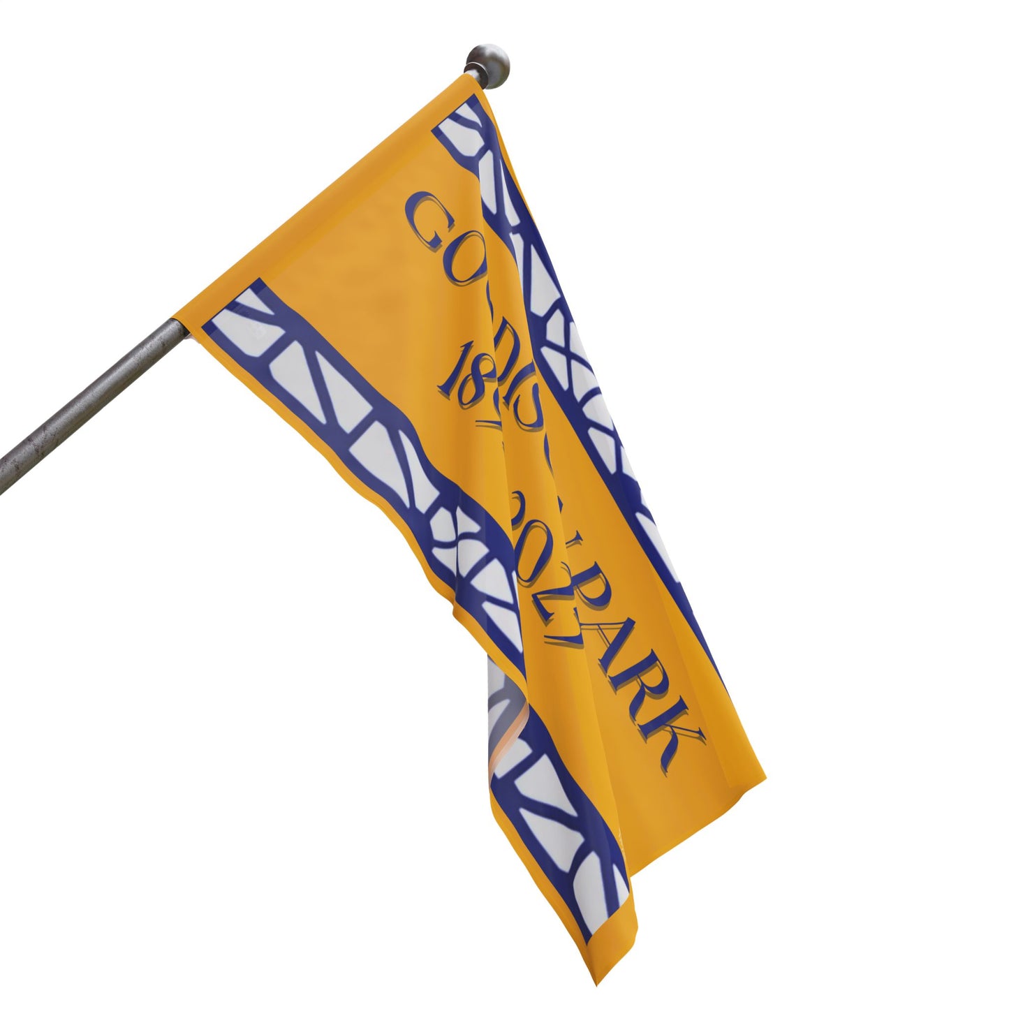 Goodison Flag - Yellow and Blue