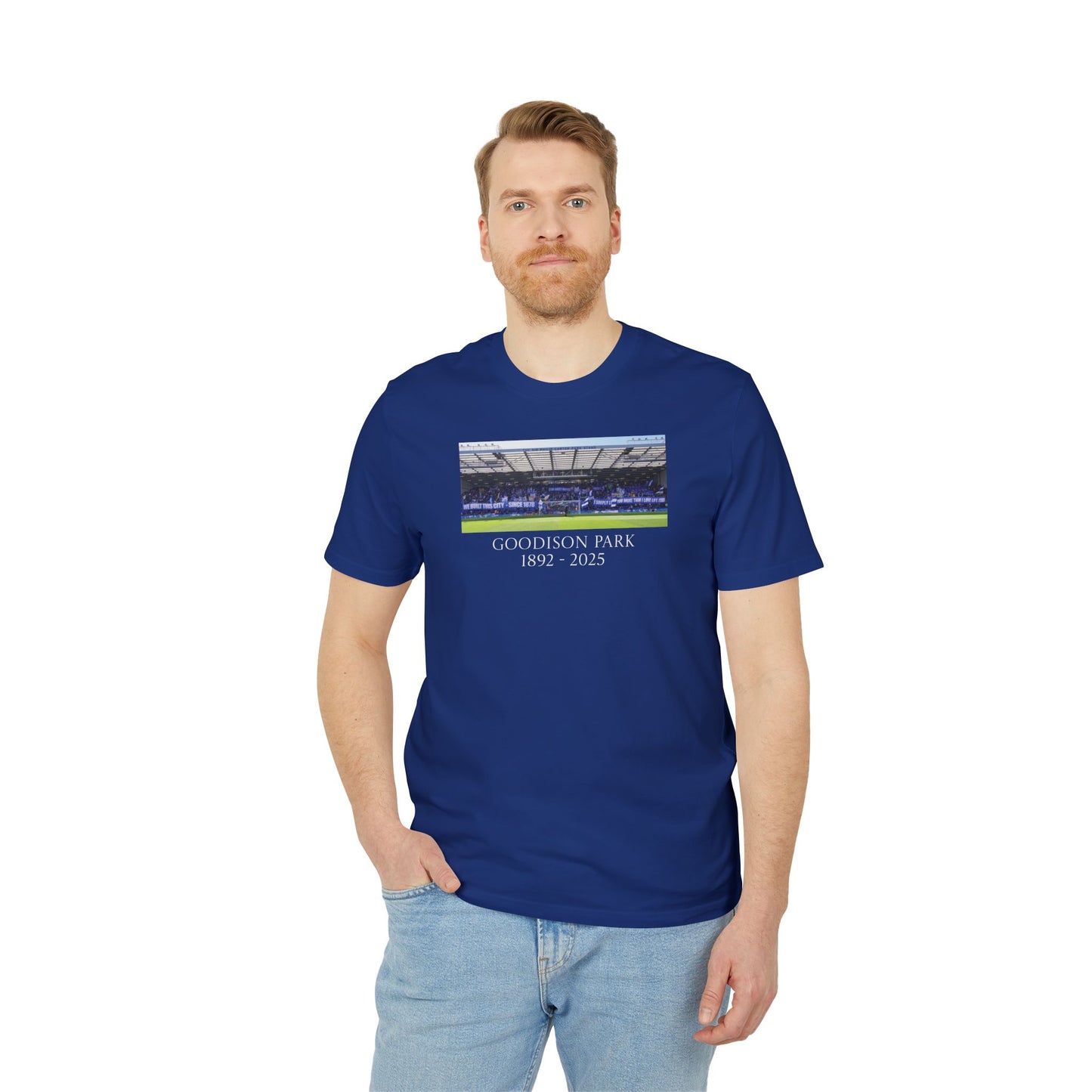 Park End Display T-Shirt | Unisex Graphic Tee for Everton Fans