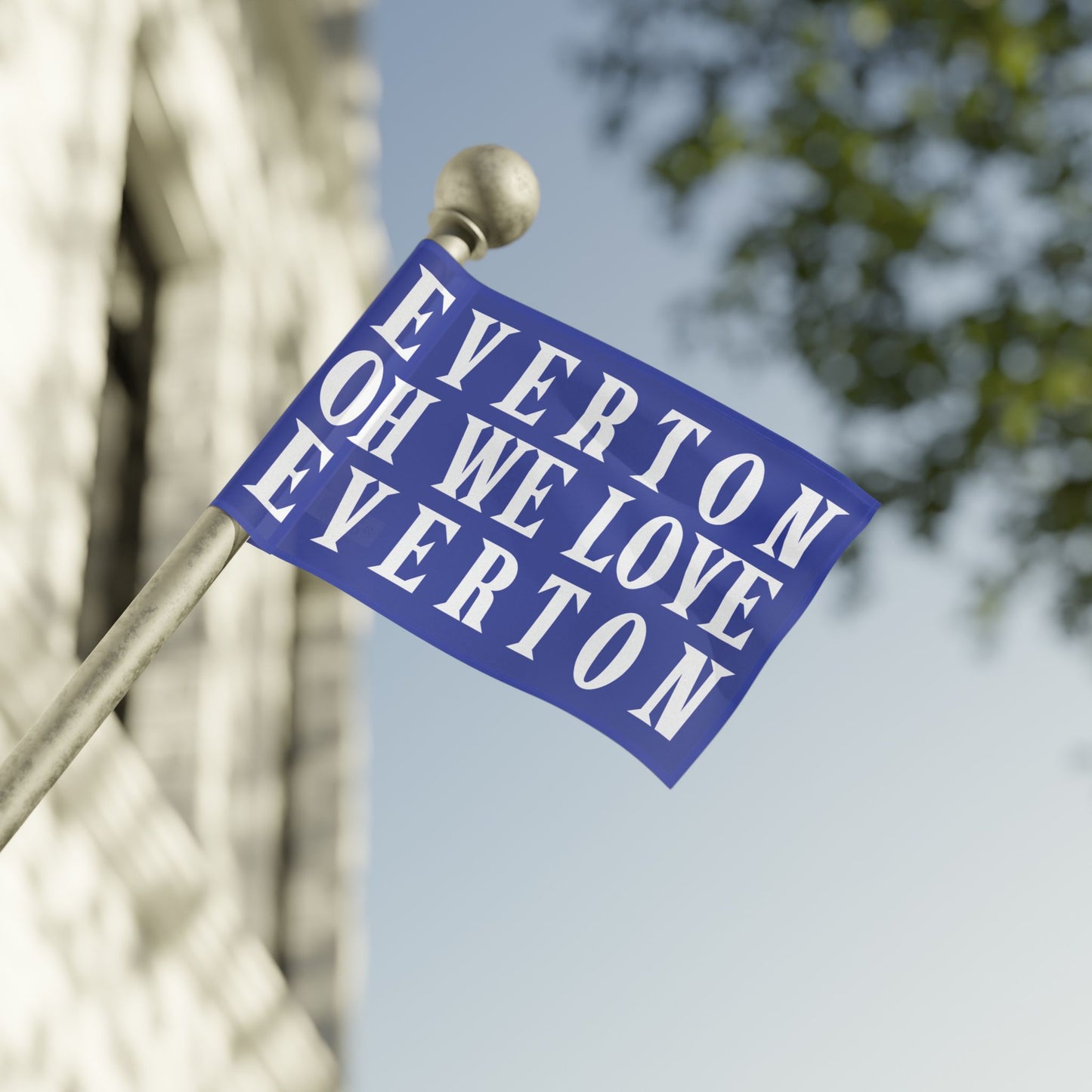 Everton Oh We Love Everton Flag
