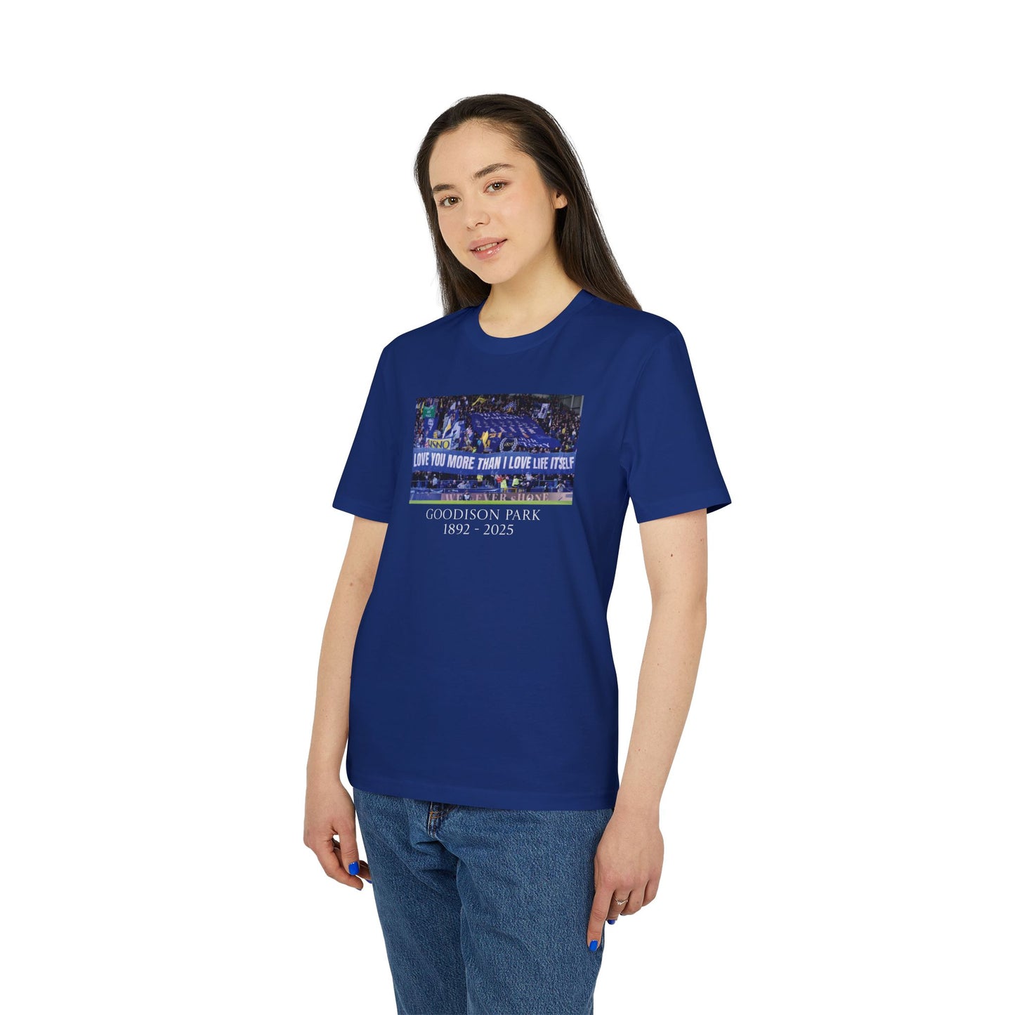 Love You More T-Shirt | Unisex Graphic Tee for Everton Fans