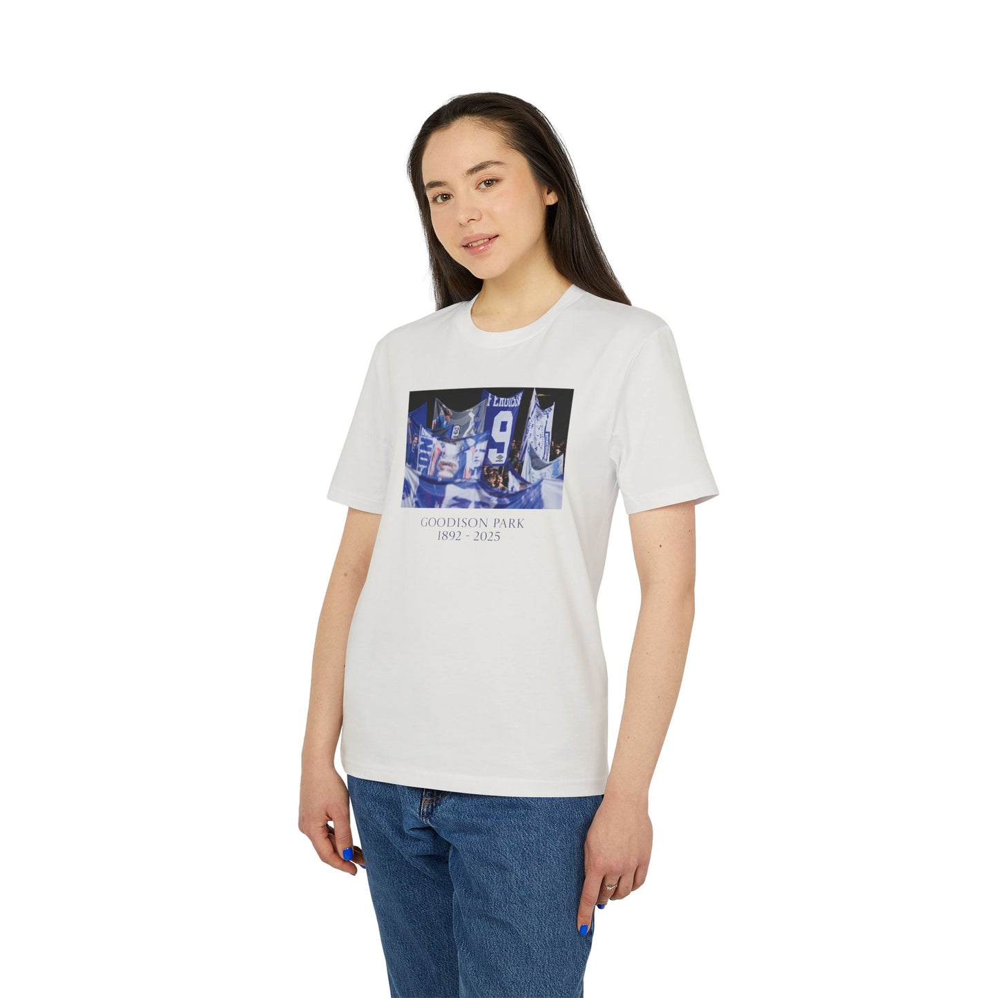 Flag Display T-Shirt | Unisex Graphic Tee for Everton Fans