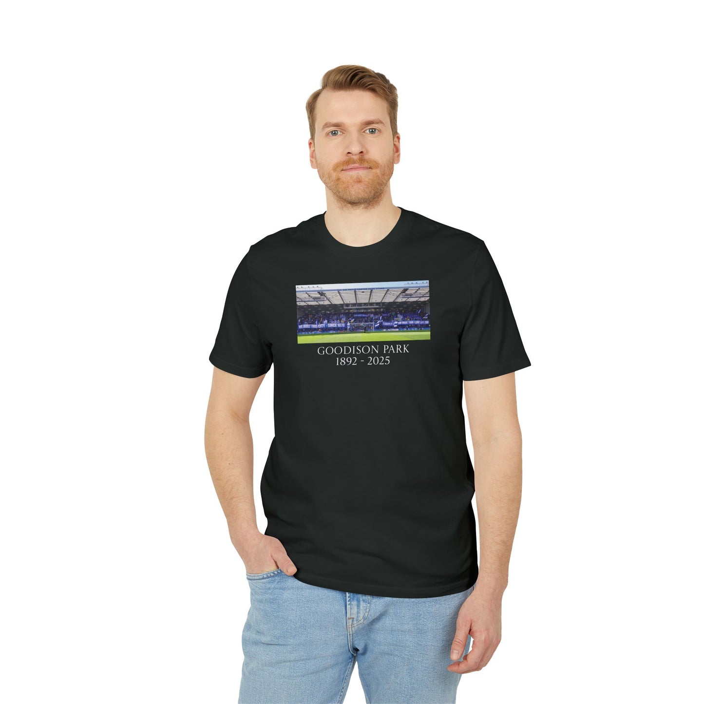 Park End Display T-Shirt | Unisex Graphic Tee for Everton Fans