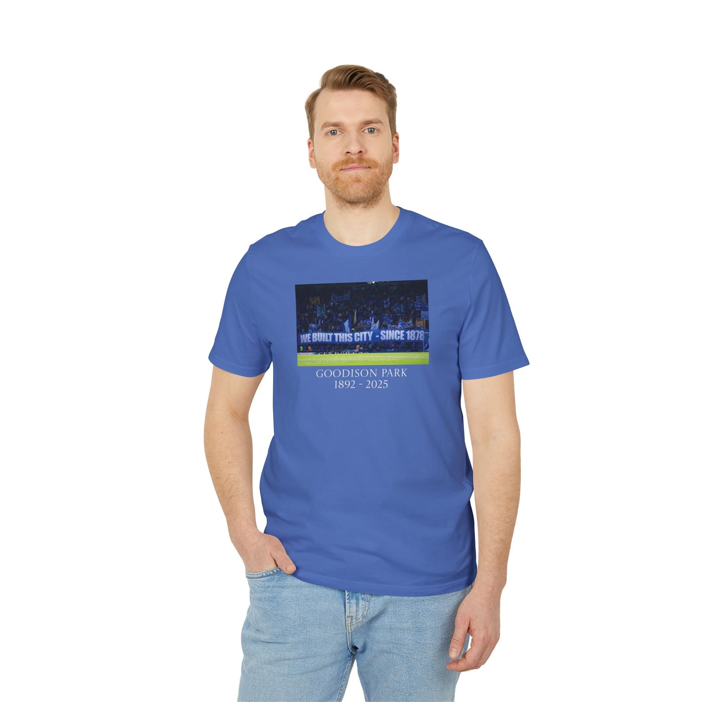 We Built This City T-Shirt | Unisex Graphic Tee for Everton Fans