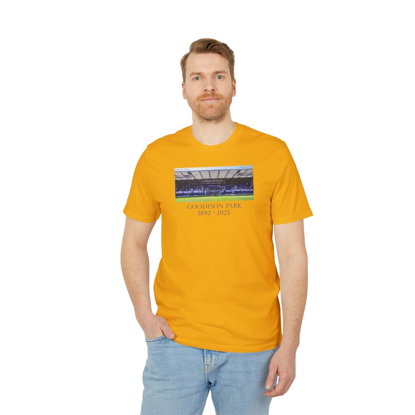 Park End Display T-Shirt | Unisex Graphic Tee for Everton Fans