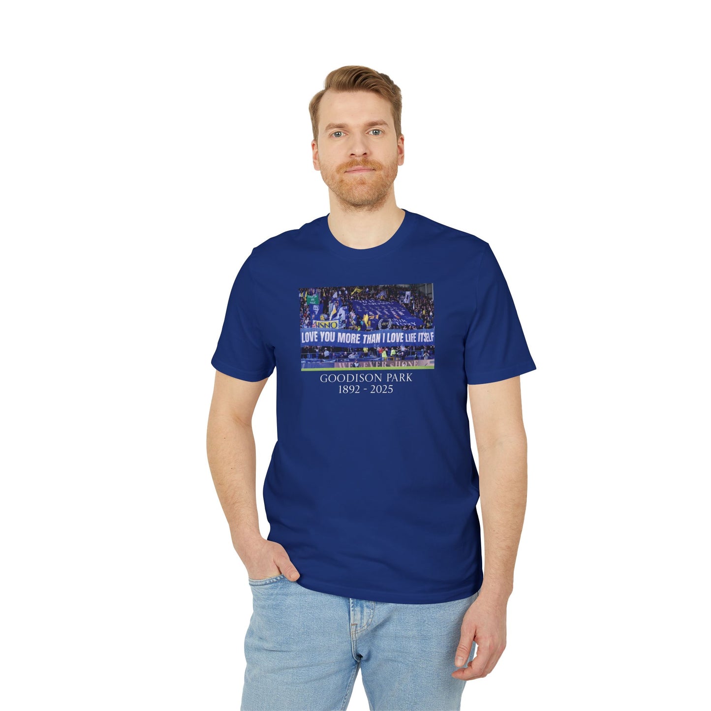 Love You More T-Shirt | Unisex Graphic Tee for Everton Fans