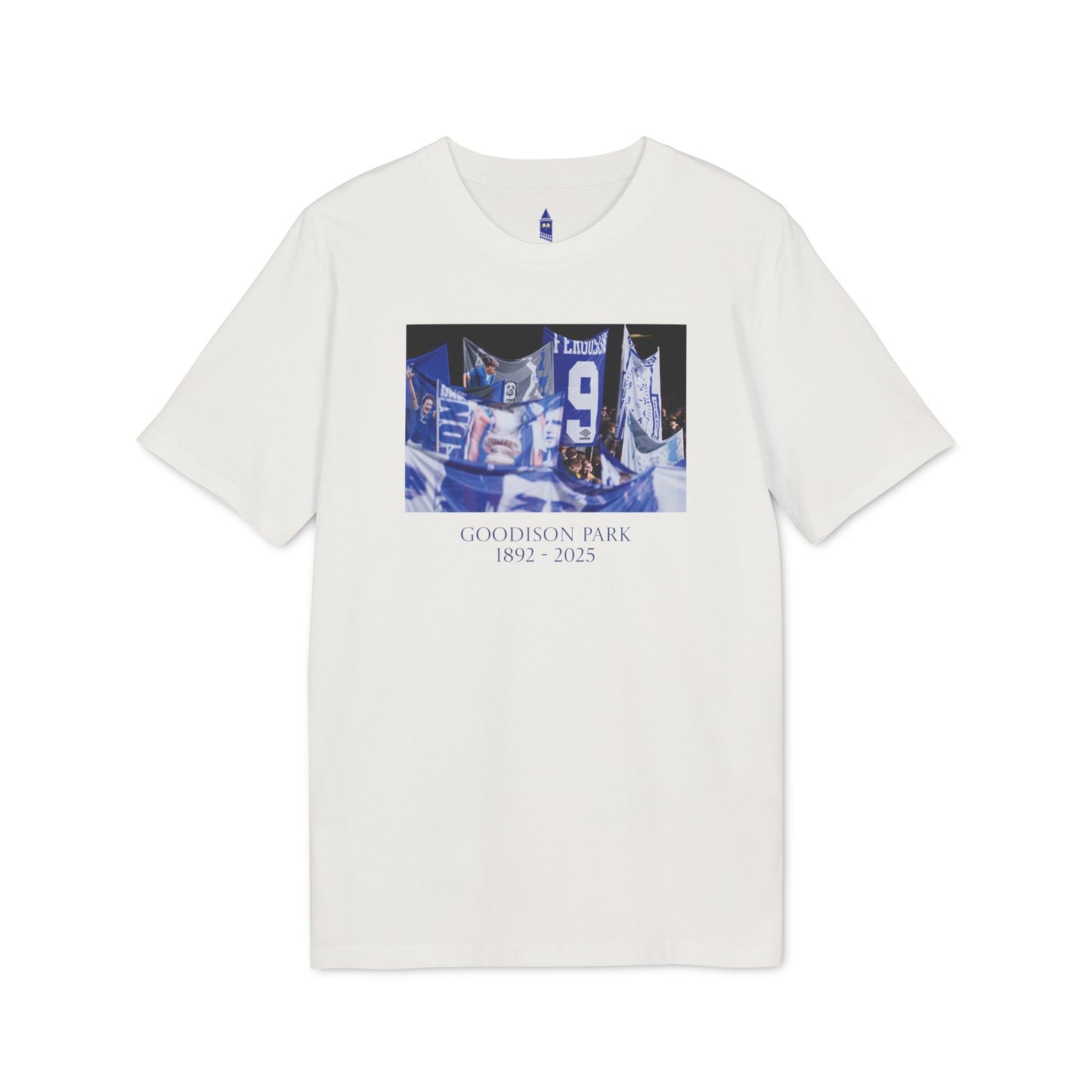 Flag Display T-Shirt | Unisex Graphic Tee for Everton Fans