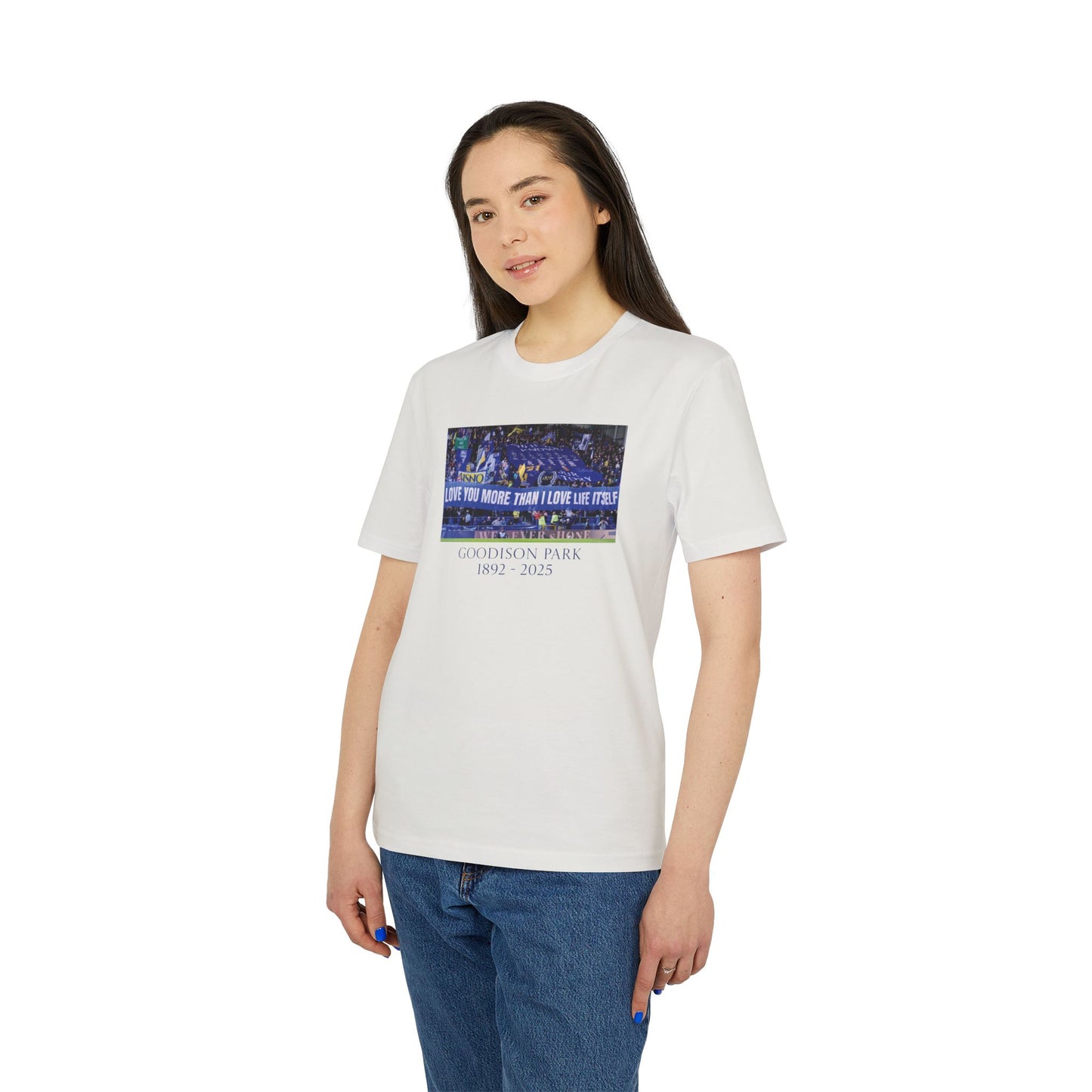 Love You More T-Shirt | Unisex Graphic Tee for Everton Fans