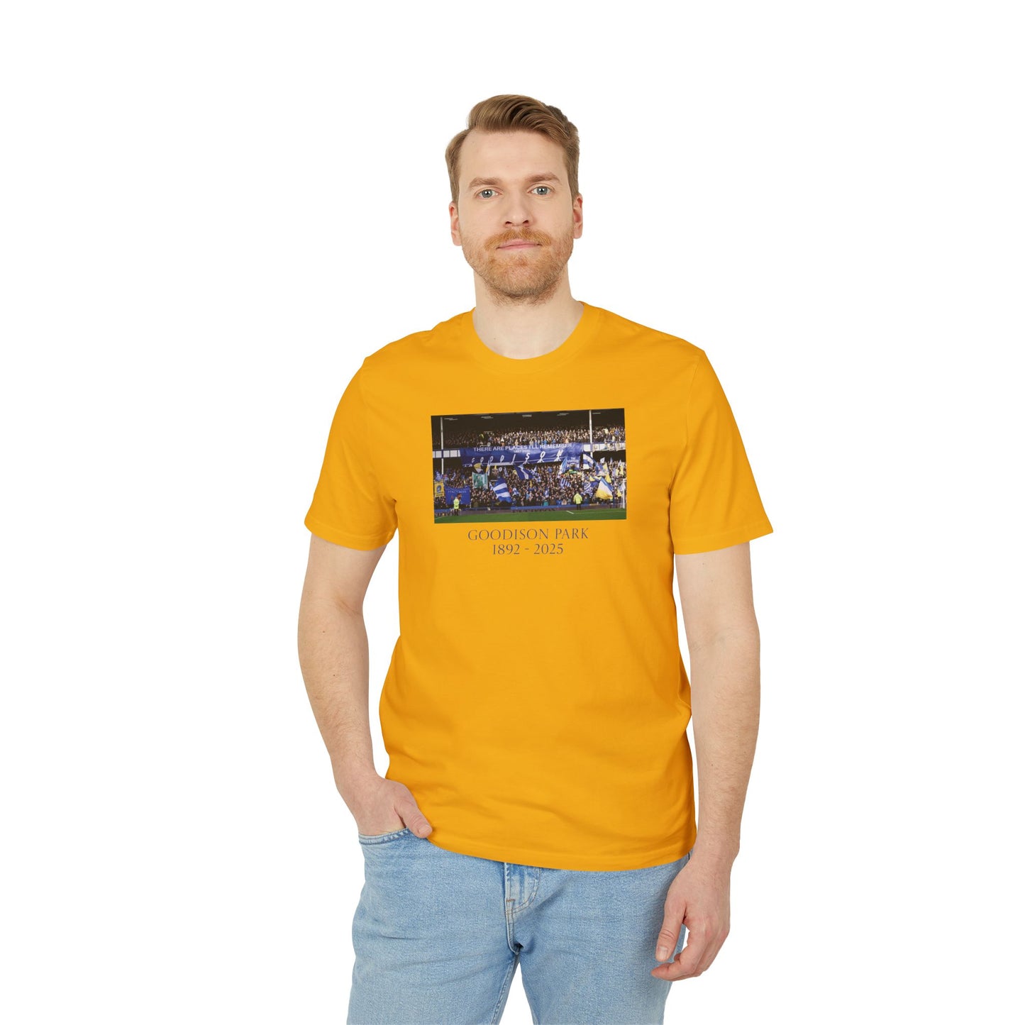 Places I’ll Remember Display T-Shirt | Unisex Graphic Tee for Everton Fans