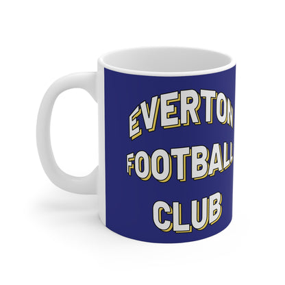 Retro Style Everton Football Club Mug