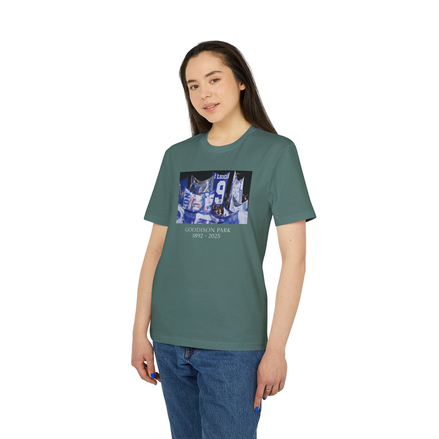 Flag Display T-Shirt | Unisex Graphic Tee for Everton Fans