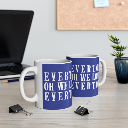 Everton Oh We Love Everton Mug