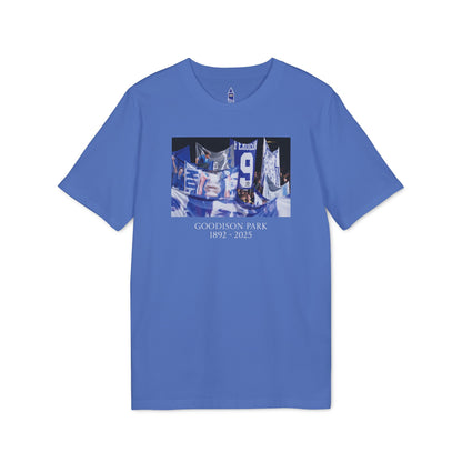 Flag Display T-Shirt | Unisex Graphic Tee for Everton Fans