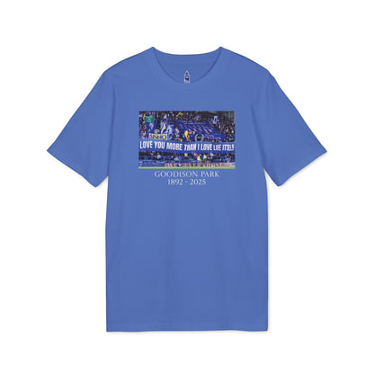 Love You More T-Shirt | Unisex Graphic Tee for Everton Fans