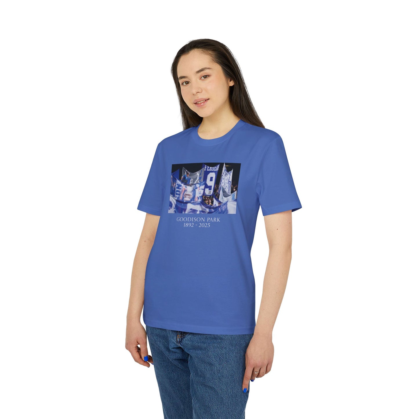 Flag Display T-Shirt | Unisex Graphic Tee for Everton Fans