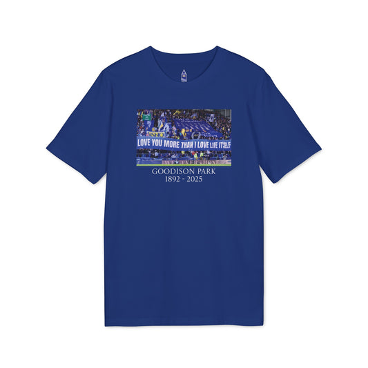 Love You More T-Shirt | Unisex Graphic Tee for Everton Fans