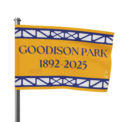 Goodison Flag - Yellow and Blue