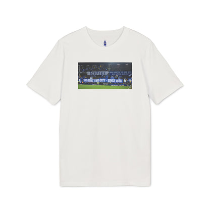 Gwladys Street We Built This City T-Shirt Without Text | Unisex Graphic Tee for Everton Fans