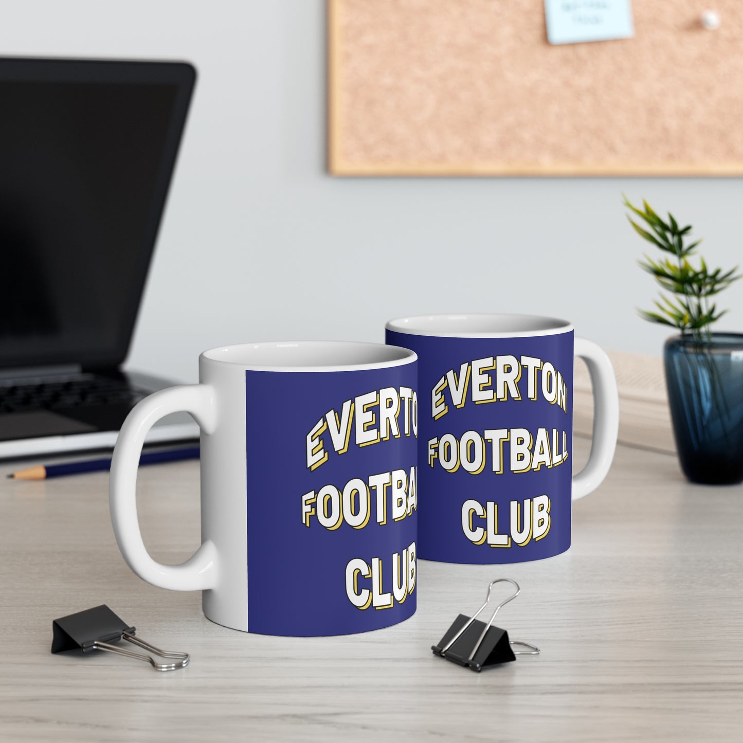 Retro Style Everton Football Club Mug