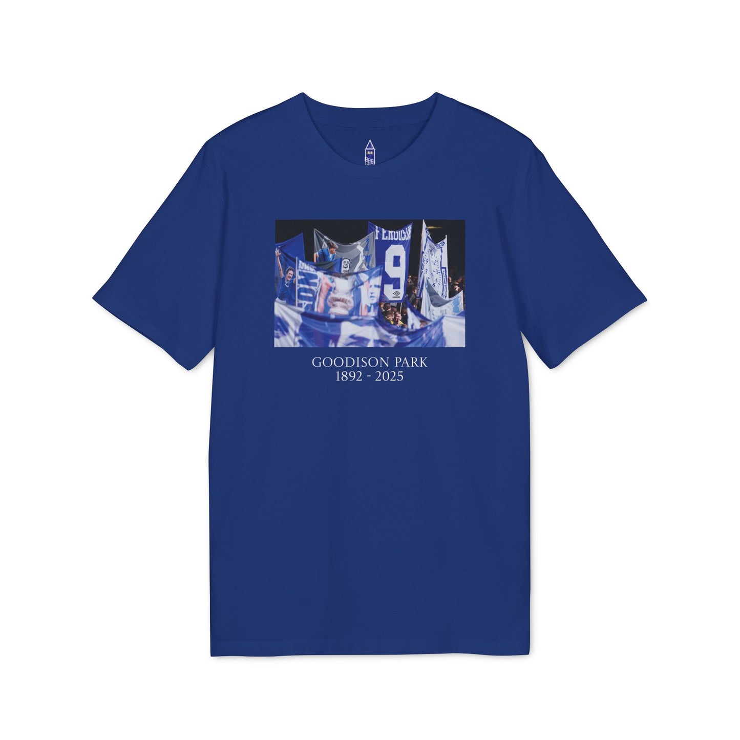 Flag Display T-Shirt | Unisex Graphic Tee for Everton Fans