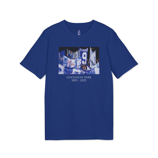 Flag Display T-Shirt | Unisex Graphic Tee for Everton Fans