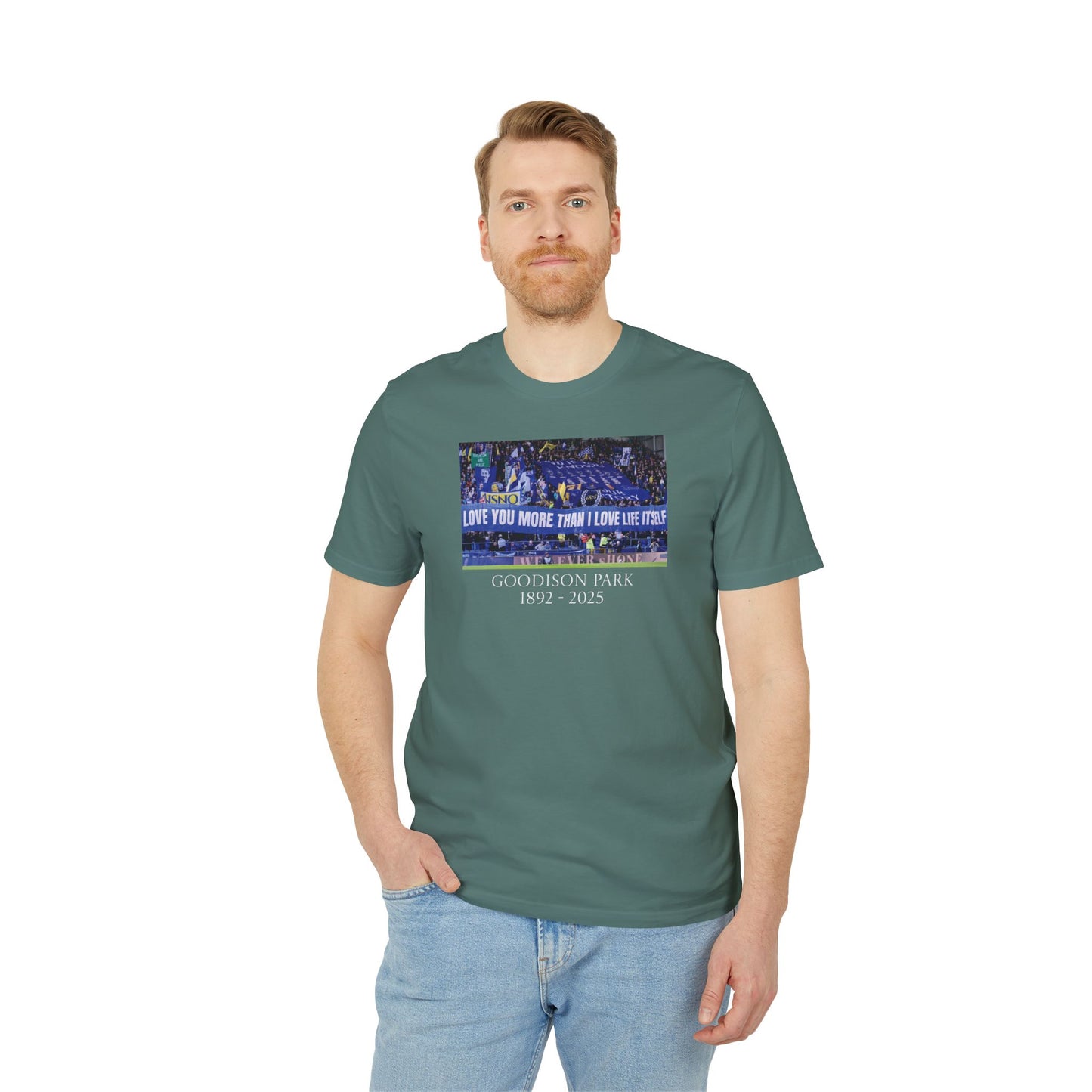 Love You More T-Shirt | Unisex Graphic Tee for Everton Fans
