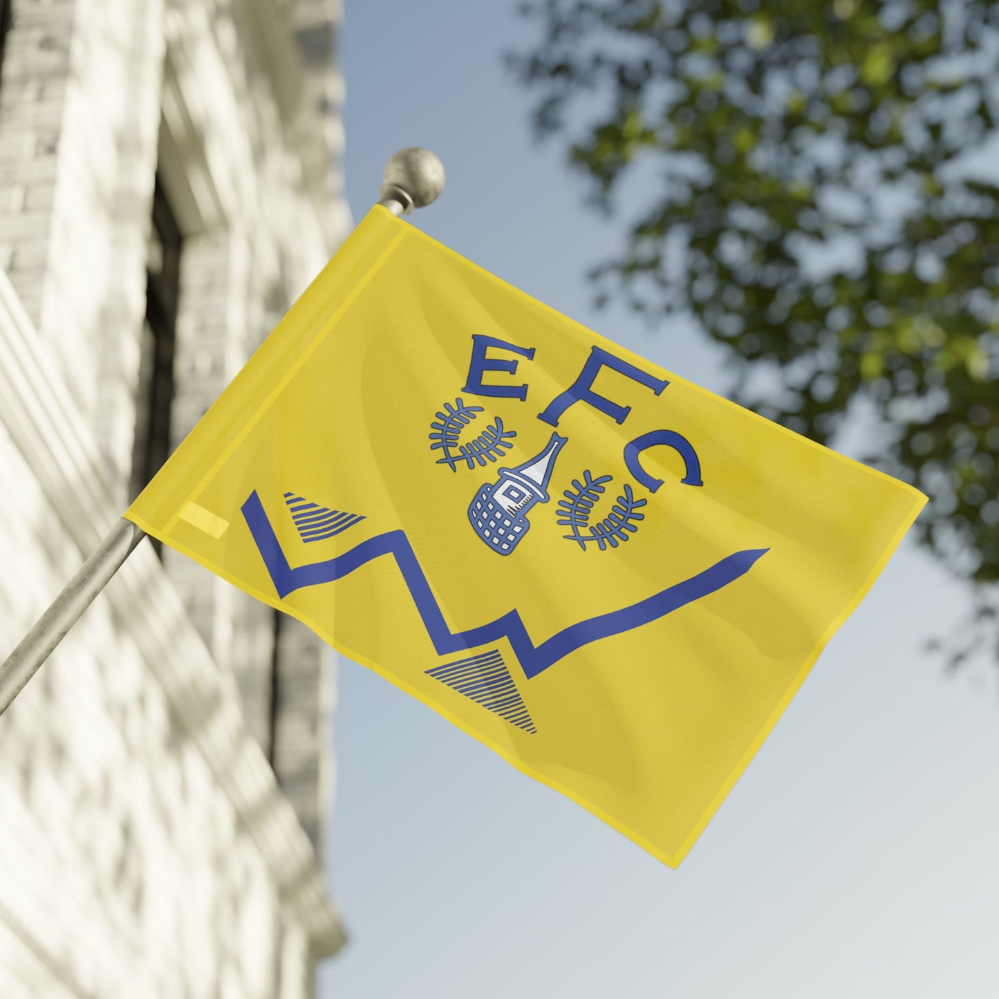 Retro EFC Yellow Flag