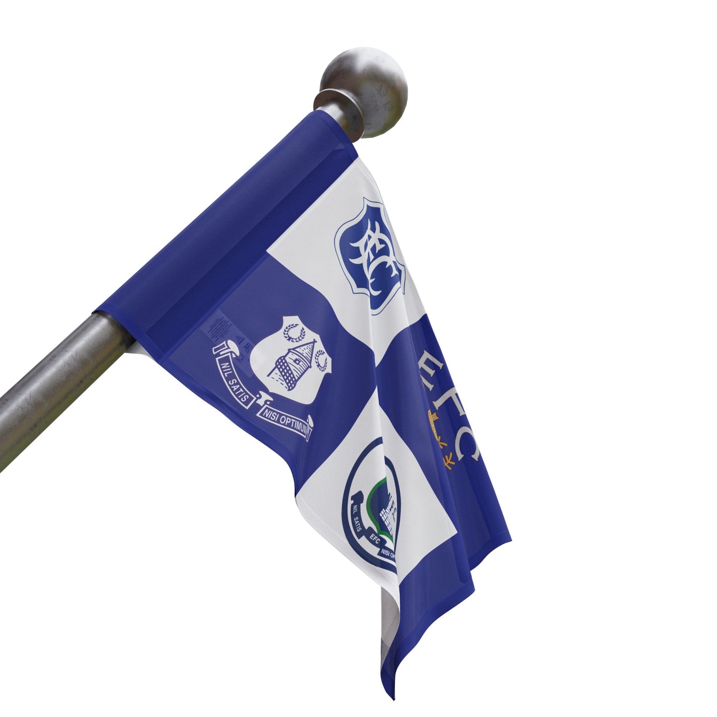 Classic Everton Badges Flag