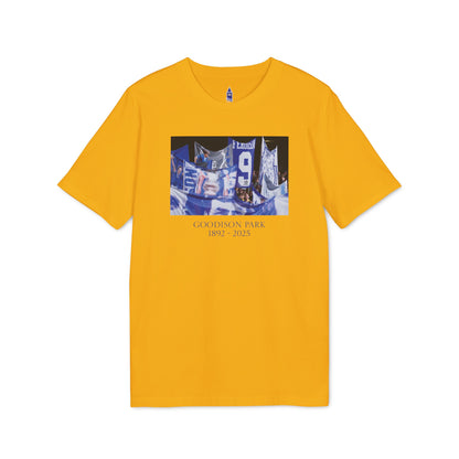 Flag Display T-Shirt | Unisex Graphic Tee for Everton Fans
