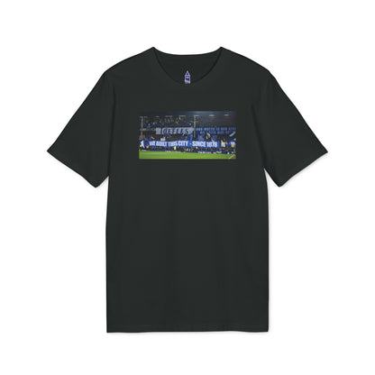Gwladys Street We Built This City T-Shirt Without Text | Unisex Graphic Tee for Everton Fans