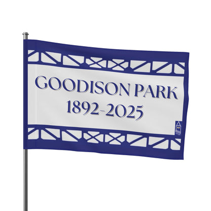 Goodison Flag - Blue and White