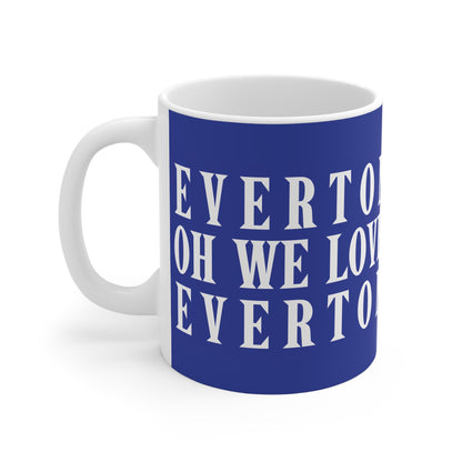 Everton Oh We Love Everton Mug