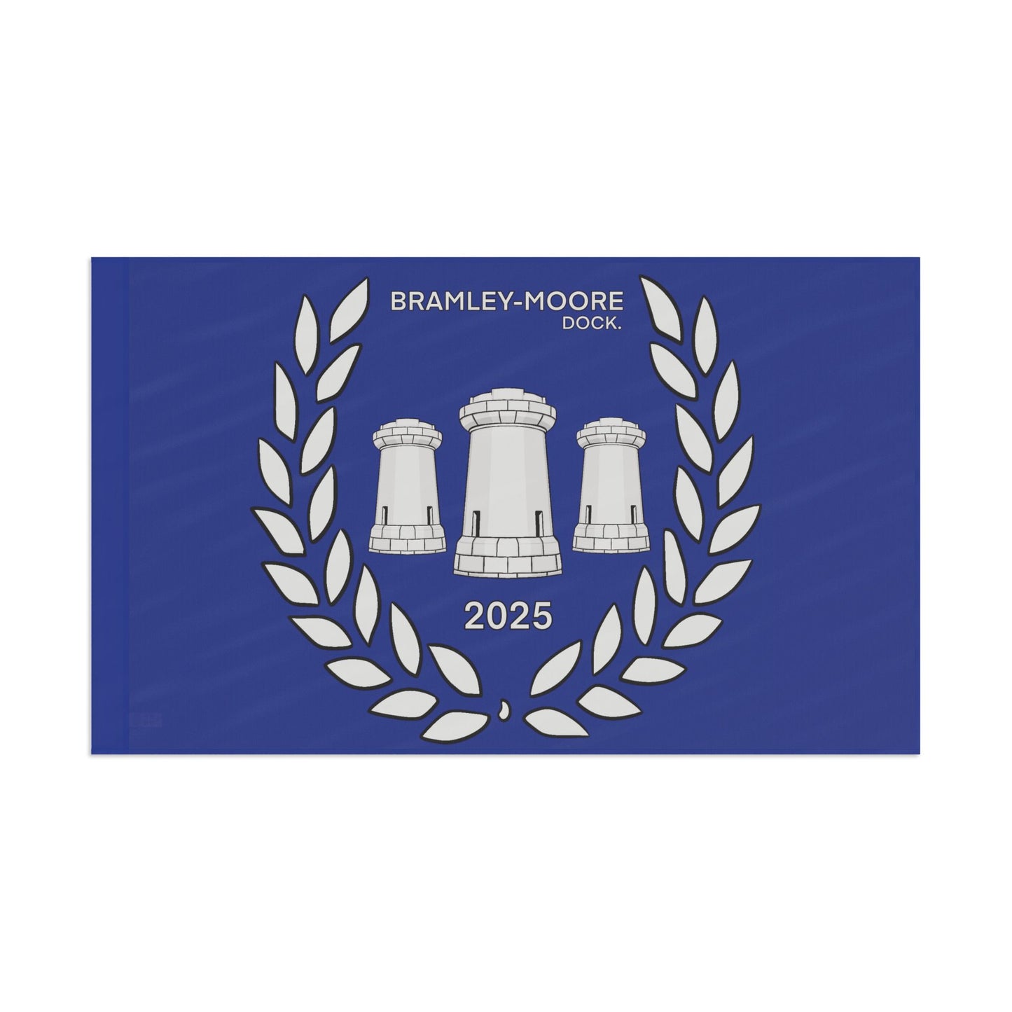 Bramley-Moore Dock Flag - Design by George Dobson