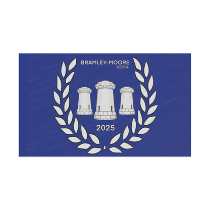 Bramley-Moore Dock Flag - Design by George Dobson