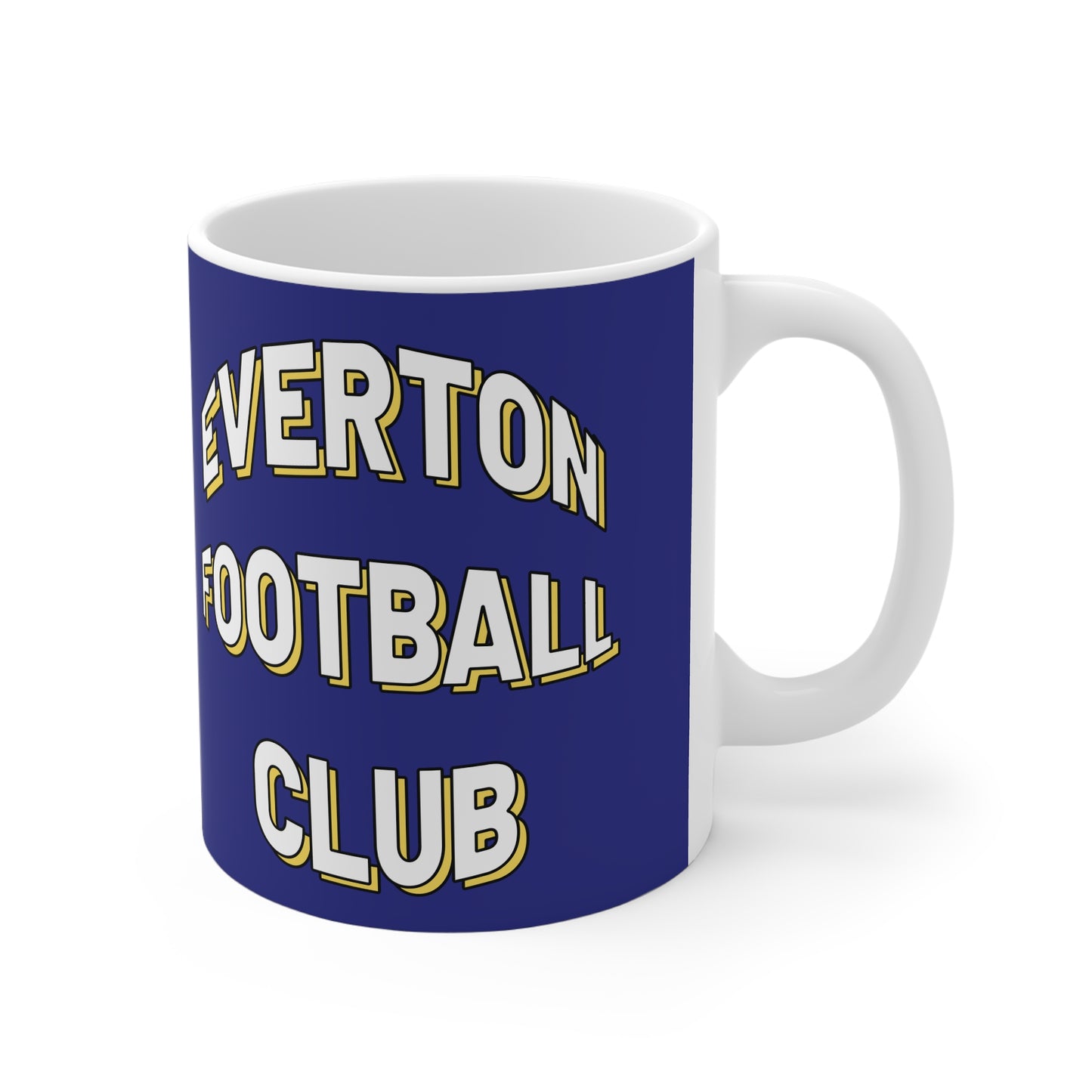Retro Style Everton Football Club Mug
