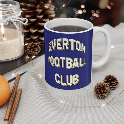 Retro Style Everton Football Club Mug