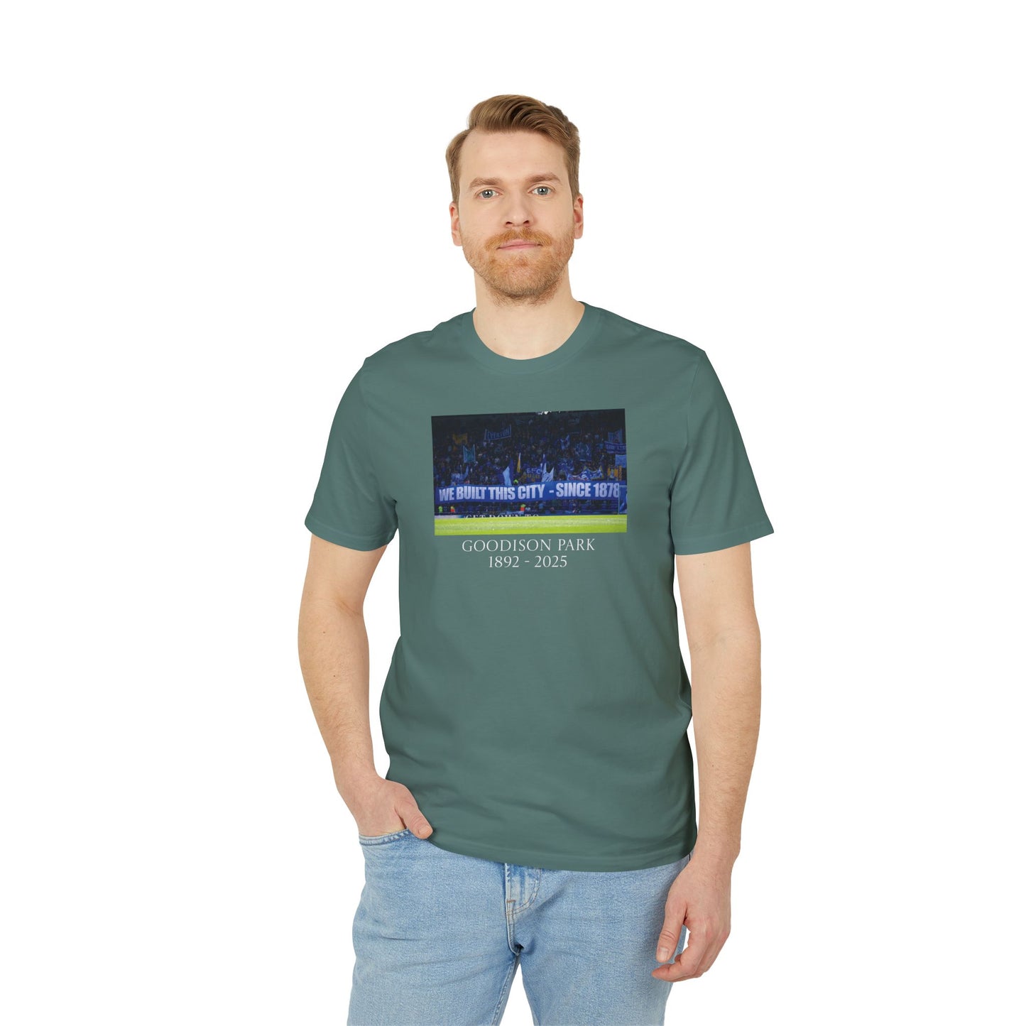 We Built This City T-Shirt | Unisex Graphic Tee for Everton Fans