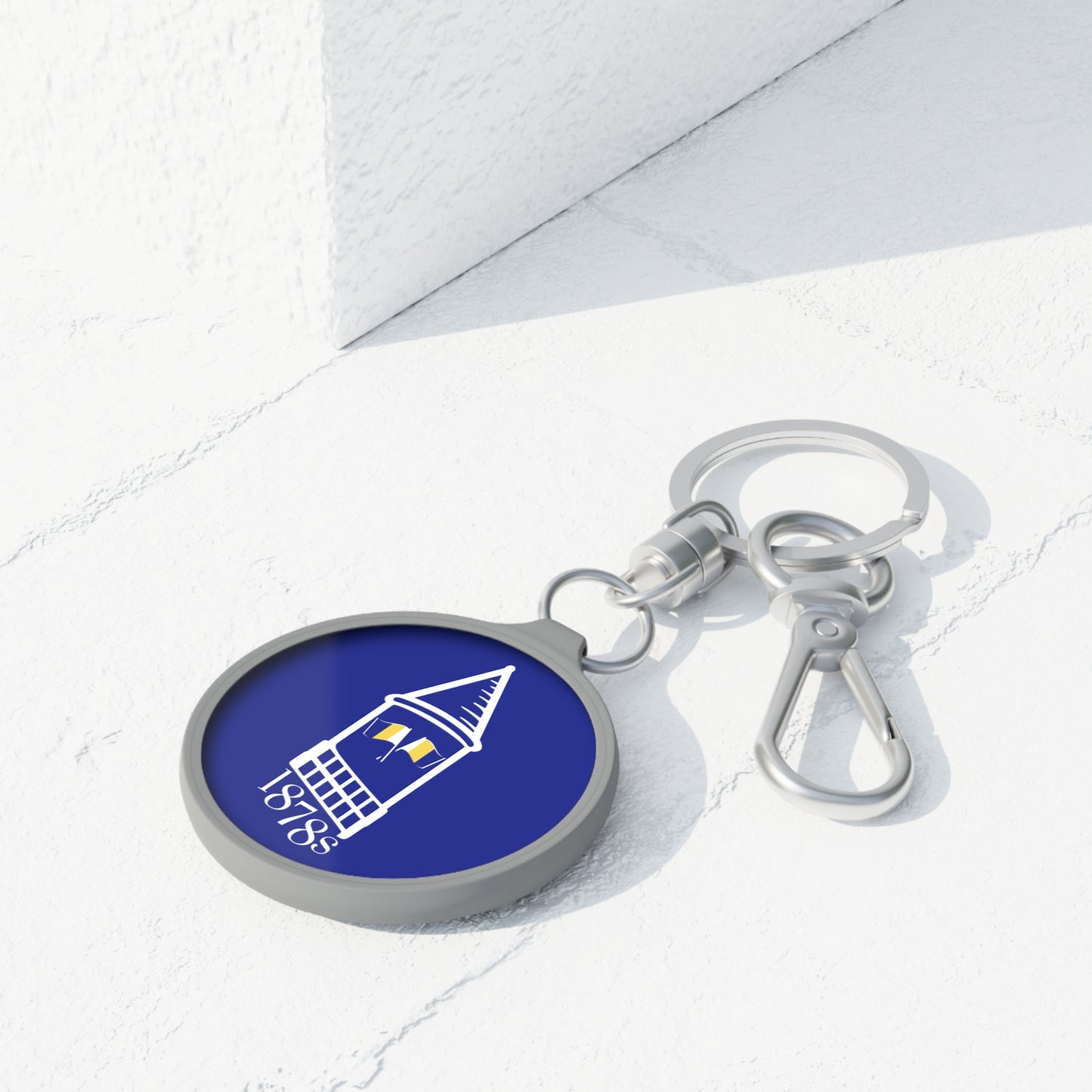 1878s Logo Keyring Tag