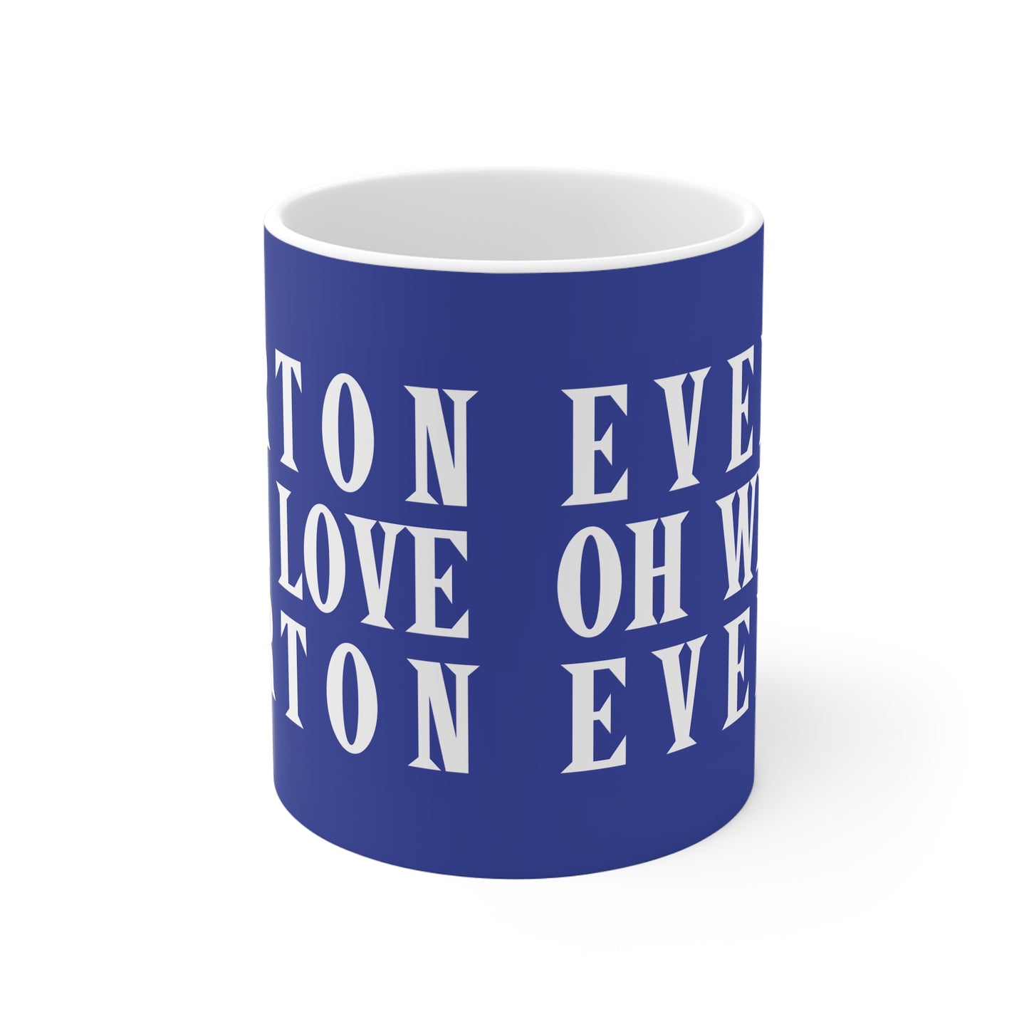 Everton Oh We Love Everton Mug