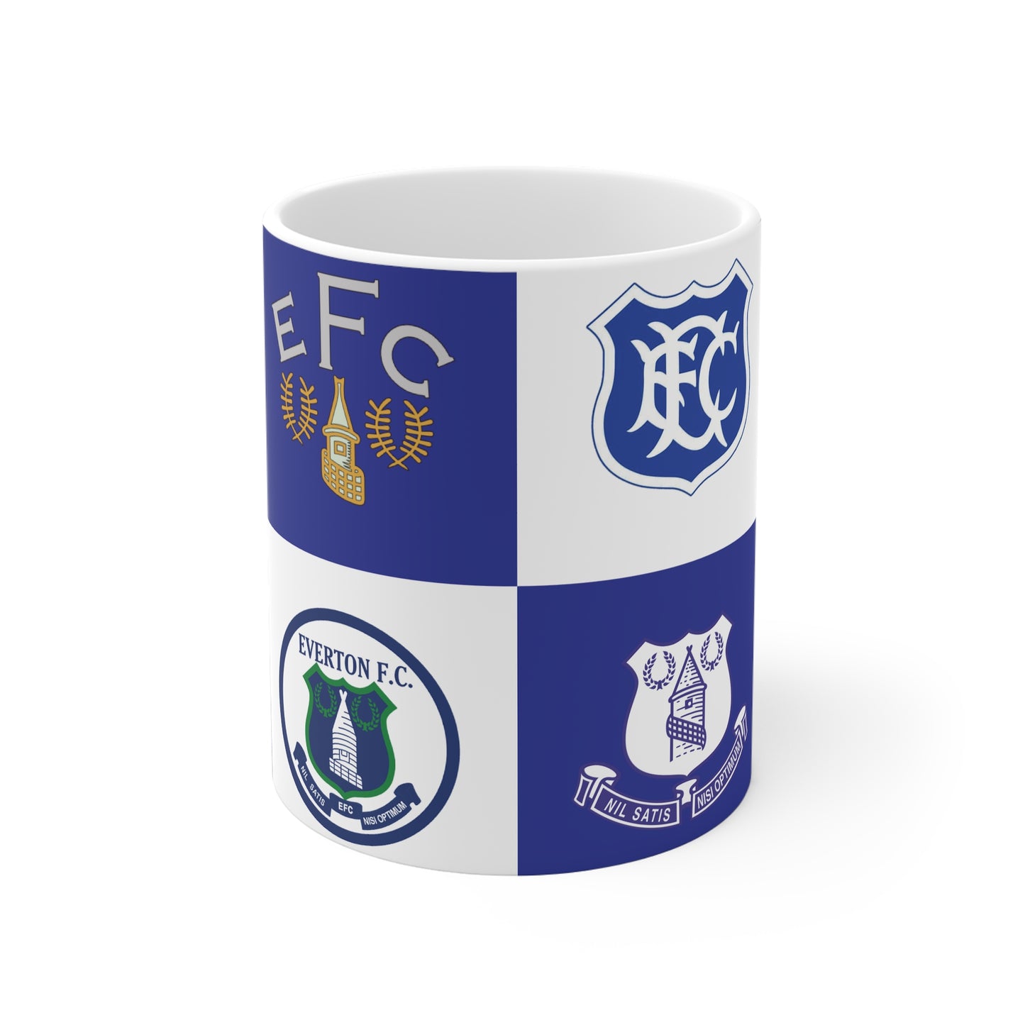 Classic Everton Badges Mug