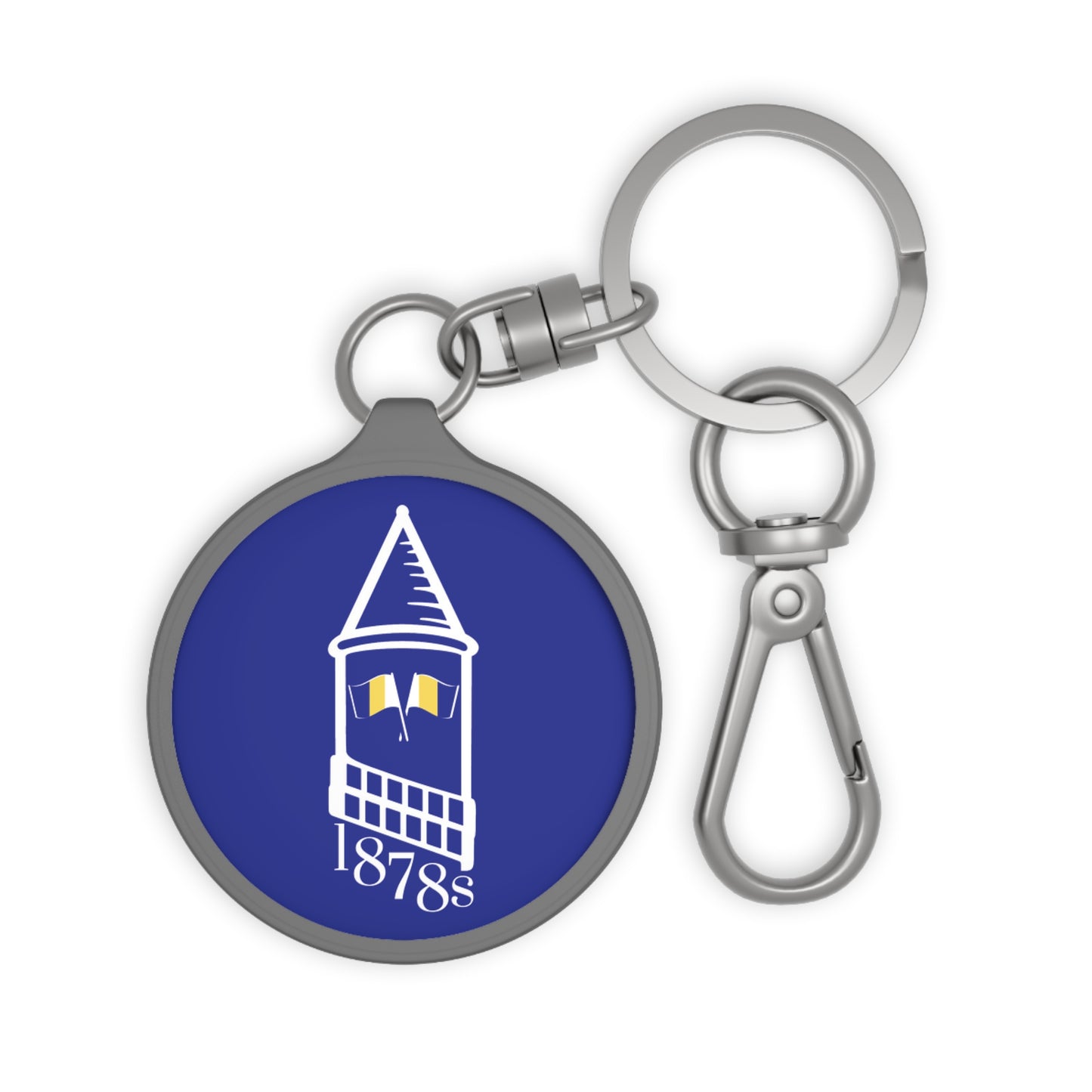 1878s Logo Keyring Tag