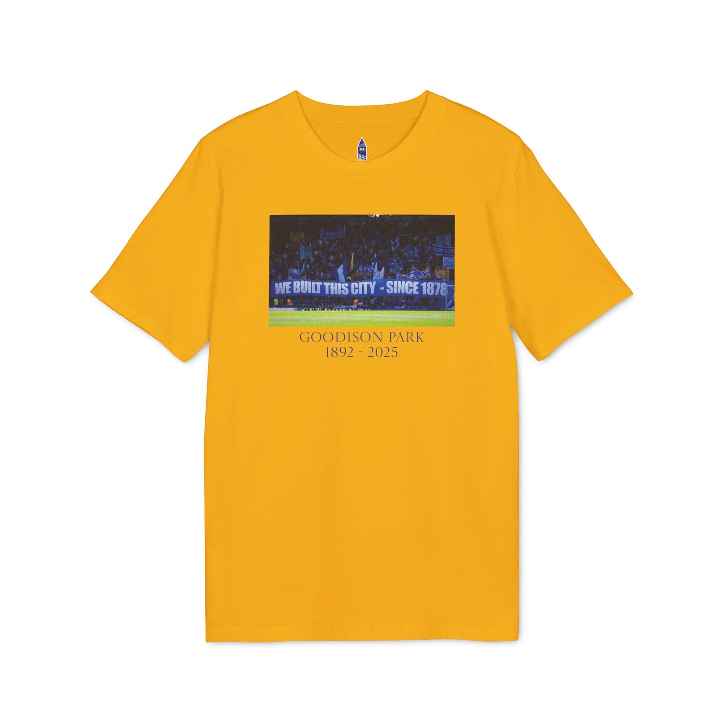 We Built This City T-Shirt | Unisex Graphic Tee for Everton Fans