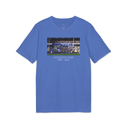 Places I’ll Remember Display T-Shirt | Unisex Graphic Tee for Everton Fans